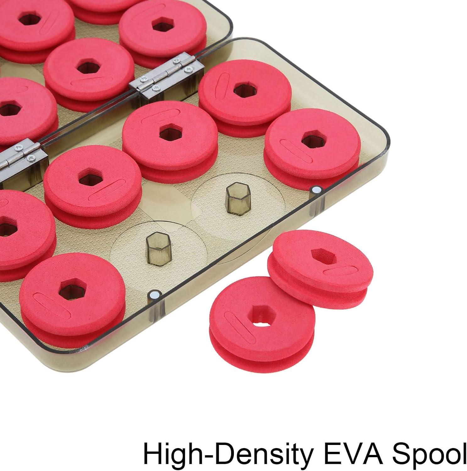 16pcs Fishing Foam Spools & Board - Fishing Line Organizer Accessories - Image 2